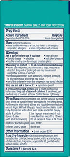 Buy now Vicks Sinex Severe Nasal Spray, Moisturizing Ultra Fine Mist with Aloe, Decongestant Medicine, Relief from Stuffy Nose Due to Cold or Allergy, Nasal Congestion & Sinus Pressure Relief, 265 Sprays x 2 at indiglob india