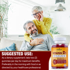 NEW AGE Vitamin D3 5000 IU 125mcg Gummies - Immune Supplement - Non-GMO, Gluten-Free, Dairy-Free, No Gelatin (120 Gummies (Pack of 2))