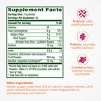Align Probiotic, Women's Dualbiotic, Womens Probiotic Gummies, Prebiotics and Probiotics for Women, with Cranberry for Urinary Tract Health*, Cranberry Flavor, 90 Gummies