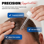 Kirkland Minoxidil for Men Liquid, Extra Strength Hair Regrowth Treatment 5%, 6 Months Supply - Upgraded Dropper Applicator and Bonus Free Guide Included