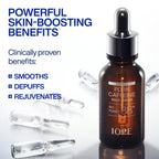 IOPE Expert PDRN Caffeine Shot Serum - Anti-Aging Face Serum to Visibly Depuff, Smooth, and Rejuvenate Tired Skin - With BIO-PDRN and Caffeine - Fast-Absorbing Texture - 1.01 fl. oz.