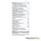 NaturesPlus Source of Life GOLD Multivitamin - 180 Tablets - Blood Support, Bone Support, Healthy Immune System - Includes Vitamins D3, B12, K2 & Over 120 Whole Food Nutrients - 60 Servings