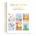 Dot by Letter Adults Coloring Book, Dot Art for Adults, 40 Unique Animal, Floral & Landscape Patterns Crafts Kits(Not Including Marker)