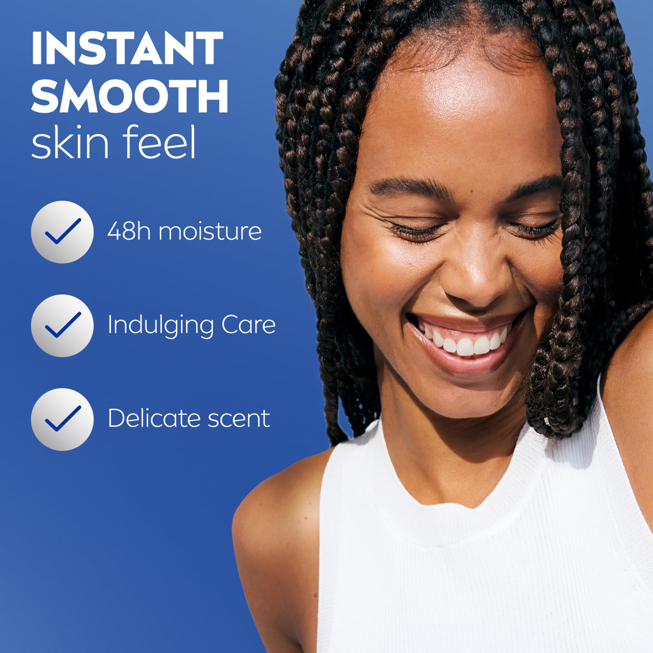 Buy now NIVEA Oil Infused Vanilla and Almond Oil Body Lotion for Women, Fast-Absorbing and Non-Greasy Vanilla Scented Lotion Moisturizes for 48 Hours, 16.9 Fl Oz Pump Bottle, Pack of 3 at indiglob india