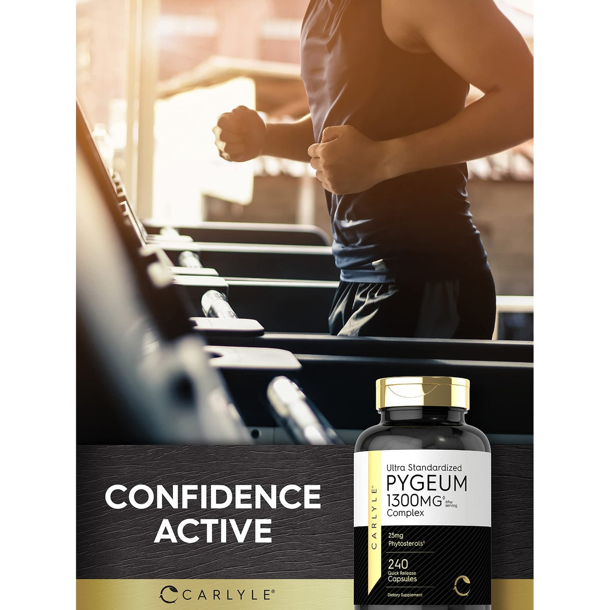 Carlyle Pygeum Supplement | 240 Capsules | with Africanum Bark Extract