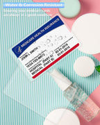 6 Pack New Medicare Card Holder Protector Sleeves，12Mil Clear PVC Waterproof Medical/Credit Card, Business/Social Security Card Protector