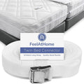 Buy now FeelAtHome Twin Bed Converter - Twin to King Mattress Joiner, 33ft Long Connecting Strap Twin Bed Connector Strap (33ft Long) at indiglob india