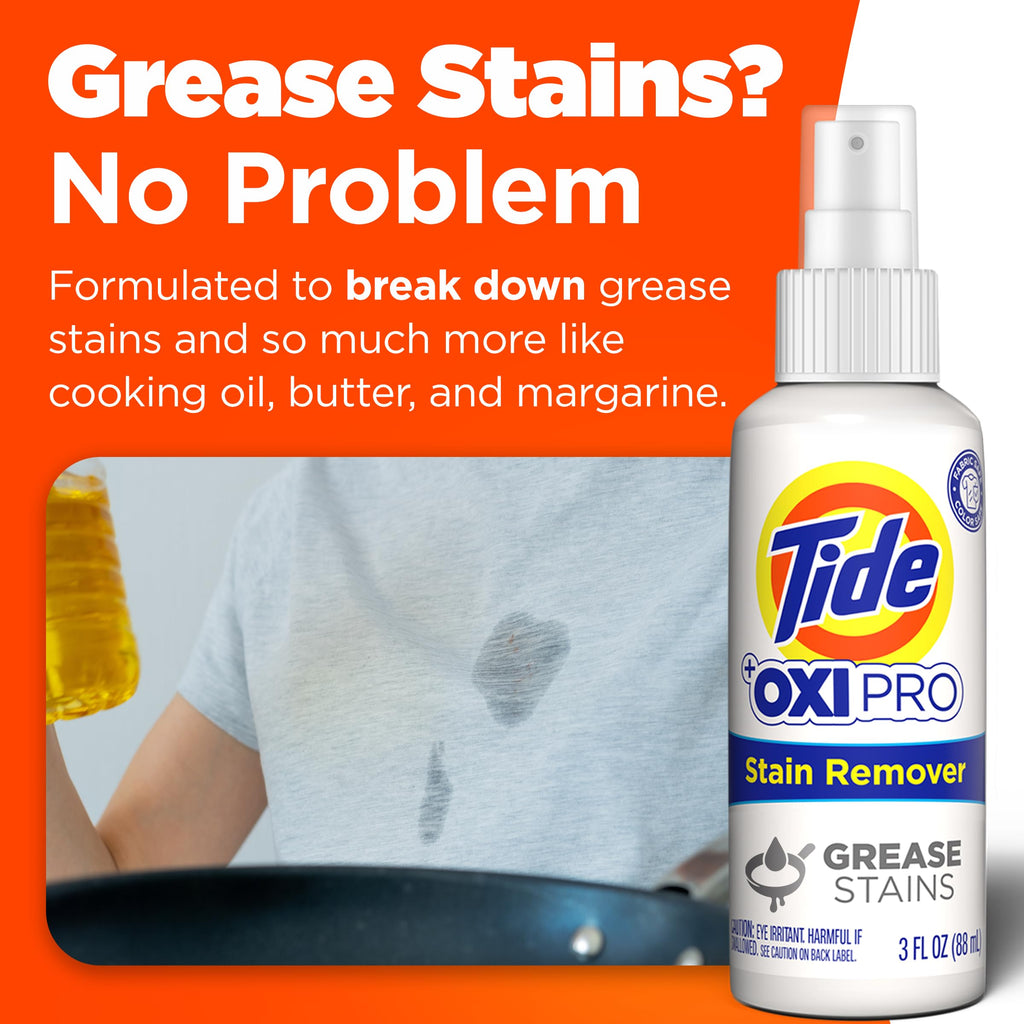 Tide Laundry Stain Remover Ultimate Stain Pack - Grease Stain Remover (3 Pack)