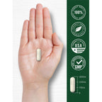 Carlyle Magnesium Glycinate with Ashwagandha | 120 Vegetarian Capsules