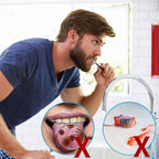 Buy now 4 Pieces Extra Soft Toothbrushes for Sensitive Gums with 20000 Micro Nano Bristle for Adult Pregnant Gum Recession Elderly Braces, Protect Fragile Gums(Black, White) at indiglob india