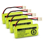 Buy now BT183342/BT283342 2.4V 800mAh Ni-MH Battery Pack, Compatible with AT&T VTech Cordless Phone Batteries BT166342/BT266342 BT162342/BT262342 CS6709 CS6609 CS6509 CS6409 EL52100 EL50003 (Pack 2) at indiglob india