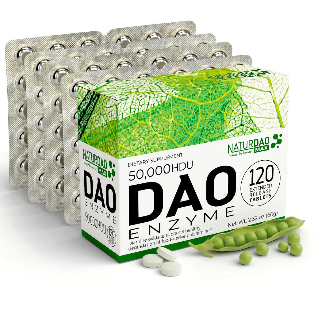 MAX DAO Enzyme Supplement, 120 Extended ReleaseTablets
