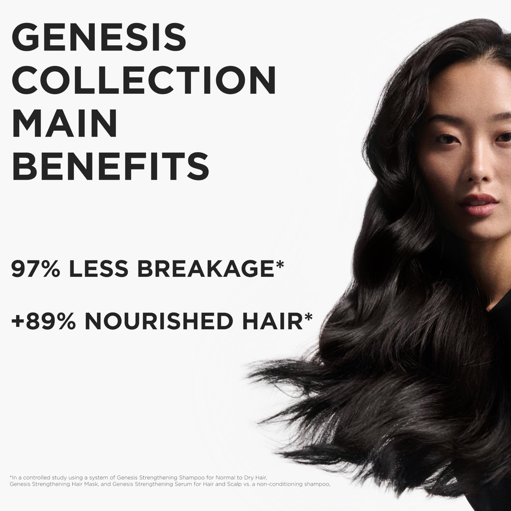 Kerastase Genesis Hair Serum | Daily Strengthening Treatment for Weak or Damaged Hair | Nourishes and Reinforces Hair | Anti-Breakage | Silicone-Free | For Weakened Hair | Serum Fortifiant