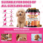Cranberry for Dogs, Dog Urinary Tract & Bladder Support + D-Mannose, 200ct