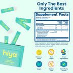 HIYA Kids Daily Probiotic for Gut & Immune Support, 20 Sticks