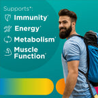 Centrum MultiGummies for Men 18 and Over, 100 Count | Contains Vitamin D3, B Vitamins and Antioxidants, Gluten Free, Non-GMO Ingredients, GLP-1 Support