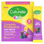 Culturelle Kids Complete Probiotic + Prebiotic Fast Melts, Ages 3+, 30 Ct