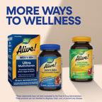 Nature's Way Alive! Men’s 50 Plus Multivitamin Gummy, Fruit-Flavored, 60 ct | Daily Chewable Multivitamins for Men with B-Vitamins, Vitamin D3 & Zinc, Supports Heart, Eye & Energy Metabolism,*