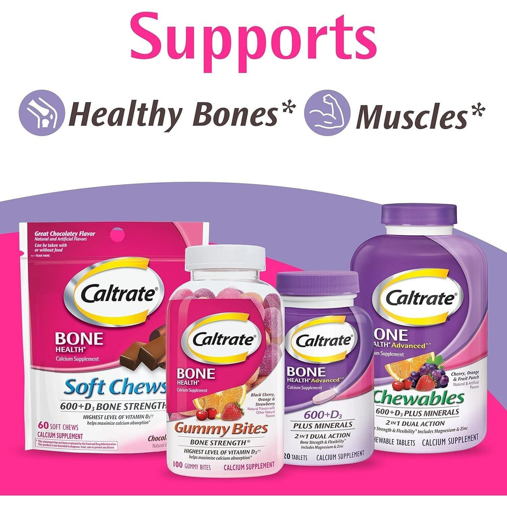 Buy now Caltrate 600 Plus D3 Calcium and Vitamin D Supplement Tablets, Bone Health Supplements for Adults - 200 Count at indiglob india
