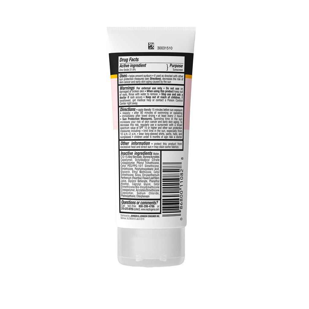 Buy now Neutrogena Pure & Free Baby Mineral Sunscreen Lotion with Broad Spectrum SPF 50 & Zinc Oxide, Water-Resistant, Hypoallergenic & Tear-Free Baby Sunscreen, 3 fl. oz, 3 pk at indiglob india