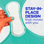 Always Panty Liners for Women Premium Cotton Liners 200 Count