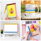 KEVIN&SASA CRAFTS 50 Rolls Washi Tape Set