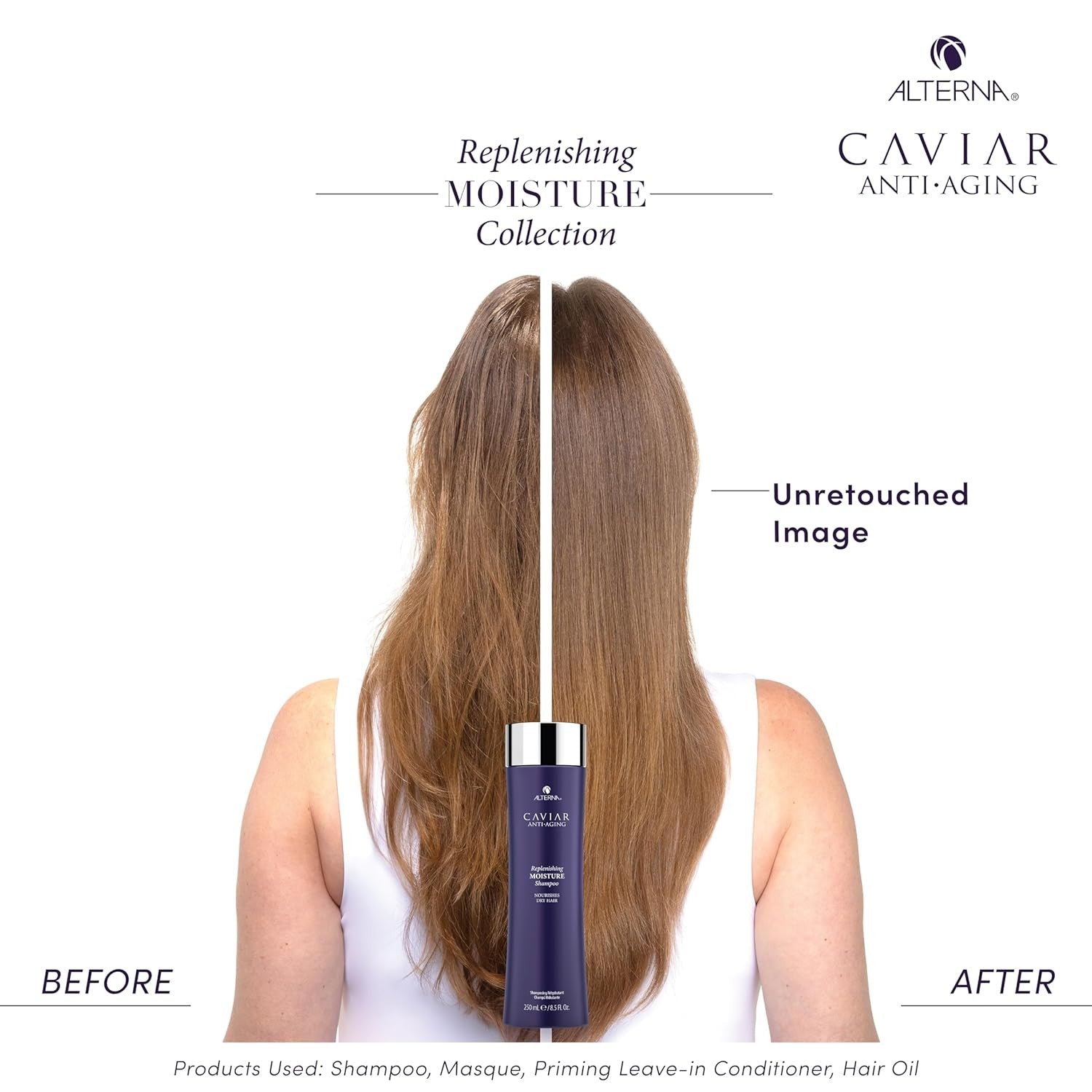 Buy now CAVIAR Anti-Aging Replenishing Moisture Shampoo | For Dry, Brittle Hair | Protects, Restores & Hydrates | Sulfate Free at indiglob india