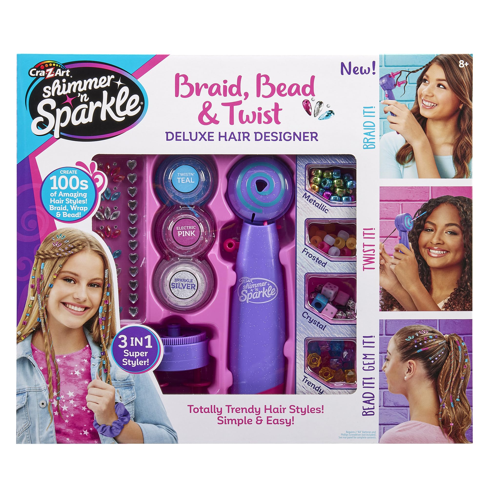 Buy now Shimmer ƒ??n Sparkle Braid Bead and Twist Deluxe Hair Designer at indiglob india