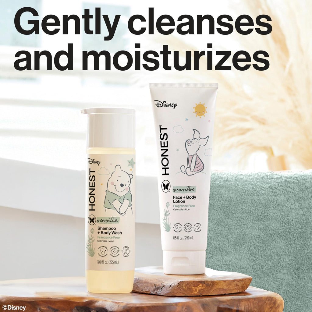 The Honest Company Shampoo & Lotion Bundle, Disney Design, 18.5 fl oz