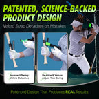 SWINGRAIL Baseball/Softball Hitting Trainer – Swing Trainer Aid for Batting & Hitting Practice – Baseball Training Equipment to Improve Bat Speed, Swing Mechanics, Contact & Timing – For Ages 9 and Up