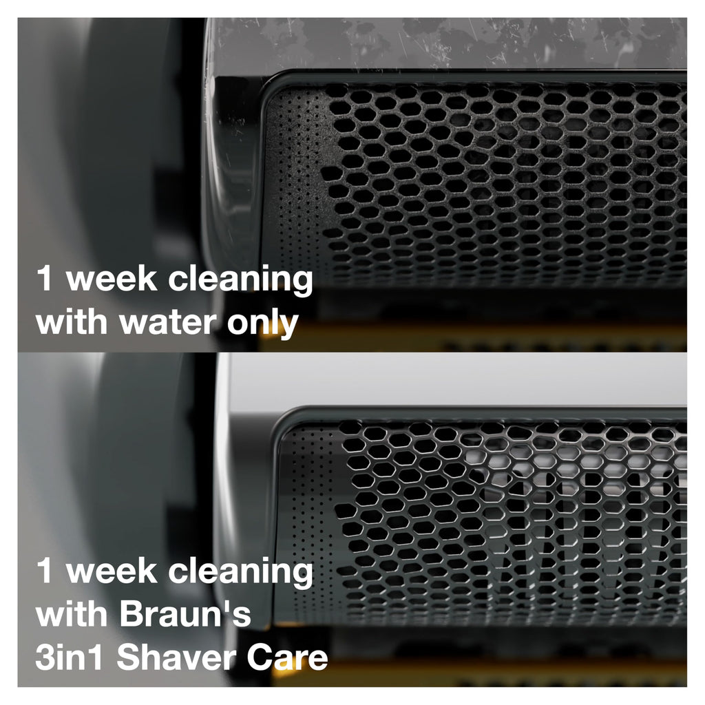 Braun Clean & Renew Refill Cartridges CCR, Replacement Shaver Cleaner Liquid Solution for Clean&Charge System, Pack of 10