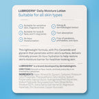 Lubriderm Daily Moisture Body Lotion, Fragrance Free, 24 fl. oz | Hydrating Face, Hand & Body Lotion + Pro-Ceramide for Sensitive Skin, 24-Hour Moisturizer with Shea Butter, Non-Greasy