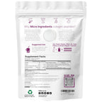 Micro Ingredients Multi Collagen Peptides Powder, 40 Stick Packs | Type I, II, III, V, X + Biotin, Vitamin C & Hyaluronic Acid | Unflavored | Supports Hair, Skin & Joint Health | Keto, Non-GMO
