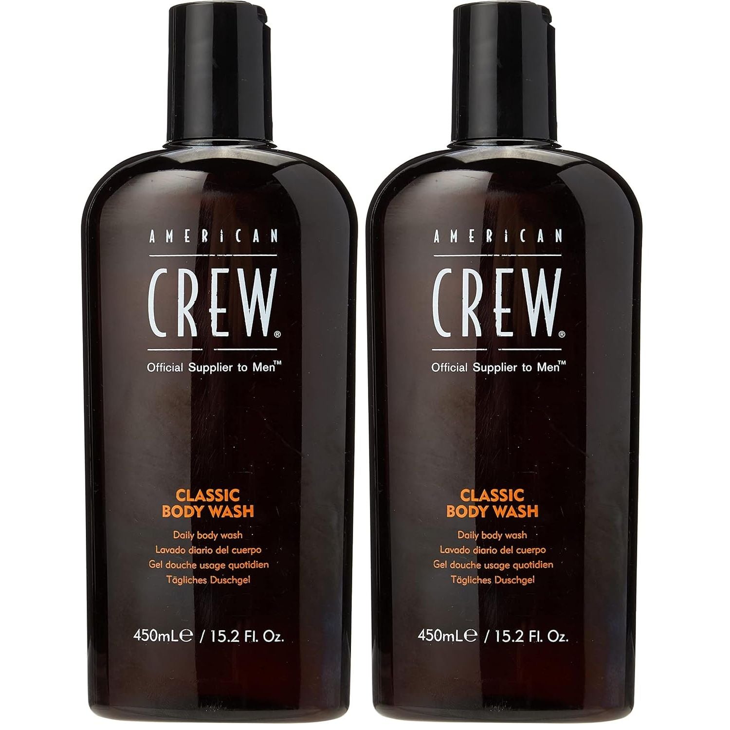 Buy now American Crew Body Wash for Men, 3.3 Fl Oz 15.2 Fl Oz (Pack of 2) Classic Body Wash at indiglob india