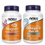 NOW Foods Supplements, Magtein™ with patented form of Magnesium (Mg), Cognitive Support*, 90 Veg Capsules