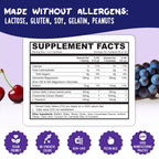Kids Sleep Gummies - Calm Sugar-Free Magnesium Glycinate and Melatonin-Free