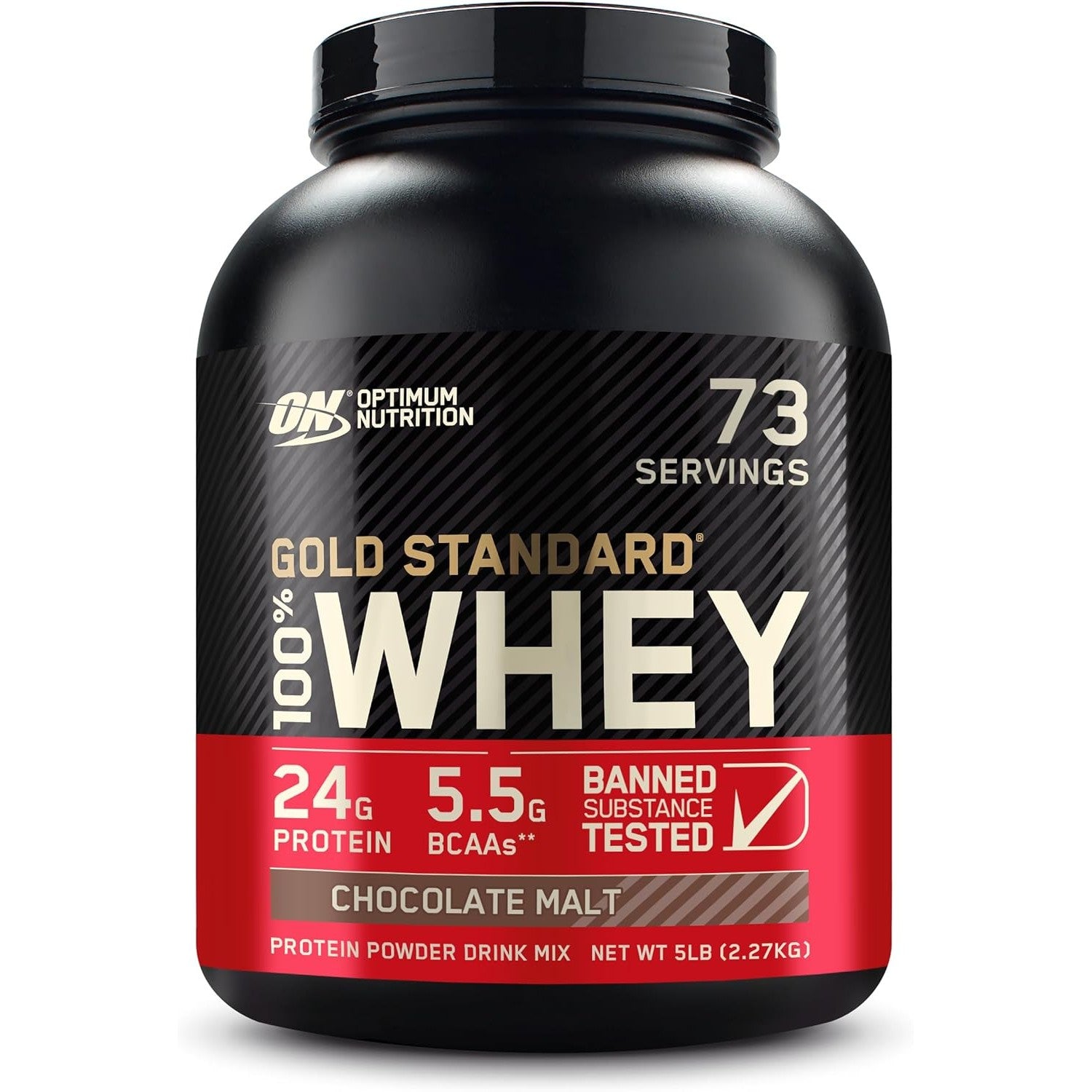 Buy now Optimum Nutrition Gold Standard 100% Whey Protein Powder, Banana Cream, 5 Pound (Packaging May Vary) Chocolate Malt 5 Pound (Pack of 1) at indiglob india