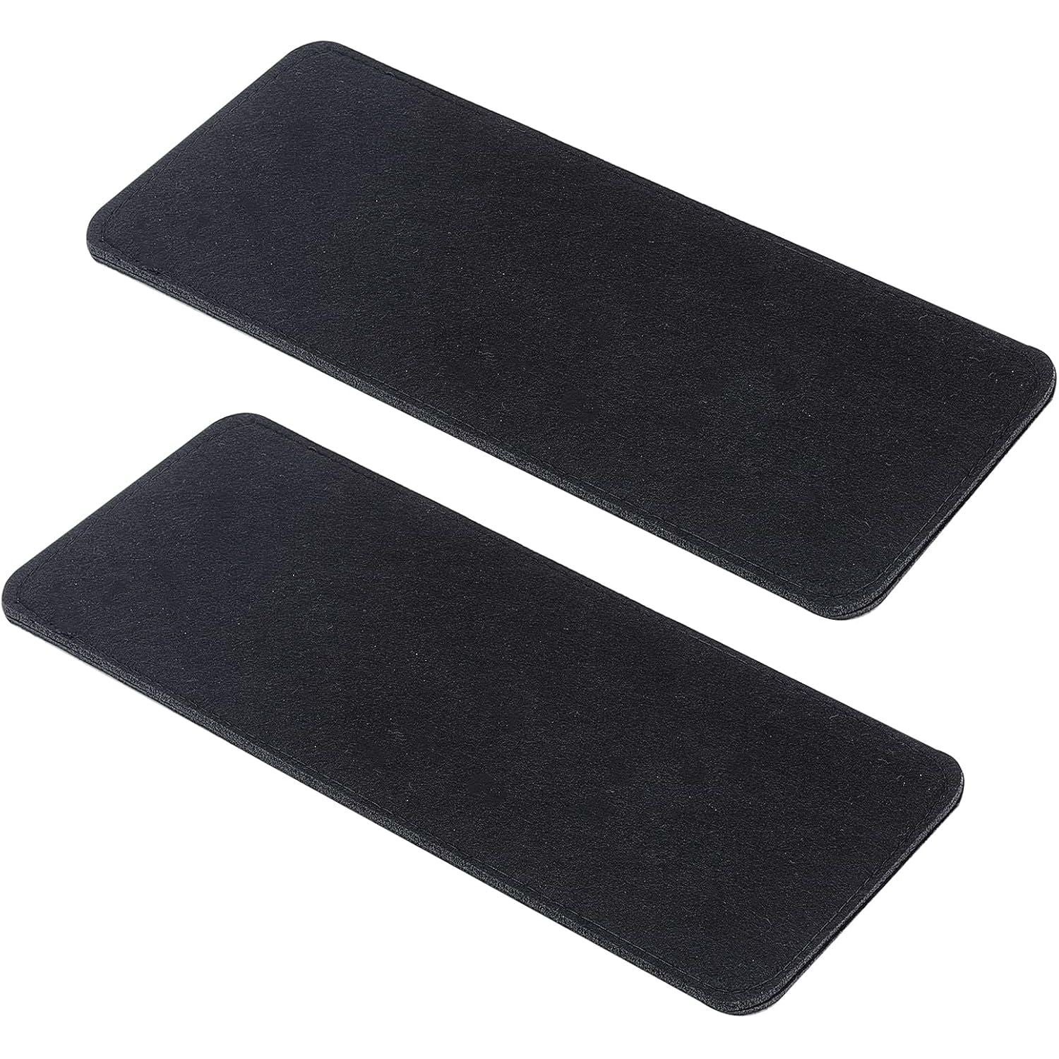 Buy now PH PandaHall 12x5 inch Black Felt Base Shaper, 2pcs Bag Bottom Shaper Pad Arc Corner Bag Liner Board Insert for Tote Leather Purse Handbag Crossbody Bag Backpack Canvas Travel Bag, 6mm Thick at indiglob india