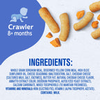 Gerber Stage 3 Mild Cheddar Lil Crunchies Snack, 1.48 Oz, 6 Pack