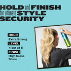 TIGI Bed Head Frizz Control Hair Spray, Masterpiece Extra Hold Hair Care Spray for Shiny and Glossy Hair, 10.3 oz