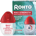 Buy now Rohto Max Strength Redness Reliever, Lubricant Eye Drops, Fast, Cooling Relief for Red, Dry, Itchy Eyes, Redness and Dryness Symptom Relief, Soothing Eye Drops, 0.4 fl oz Bottle Eye Drops at indiglob india