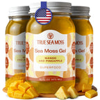 Buy now TrueSeaMoss Sea Moss Gel – Made in USA – Wildcrafted Seamoss, Fruits & Jarred Vegetables – Pineapple, Pack of 1 (Labels may Vary) at indiglob india