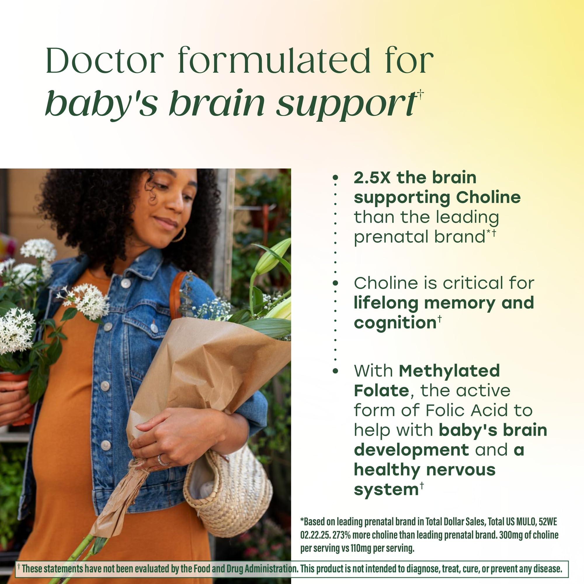 MegaFood Baby & Me 2 Prenatal Vitamins, Doctor Formulated, 120 Mini Tablets | Prenatal Vitamins for Women with Methylfolate, Choline, Iron, Iodine, Vitamin C & D3, Non-GMO, Vegetarian, 60 Servings