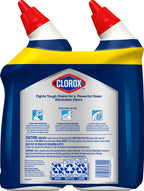Buy now Clorox Toilet Bowl Cleaner Heavy Duty Stain and Ring Remover, Arctic Clean, 24 Fl Oz., Pack of 2 at indiglob india