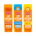Buy now O'Keeffe's Lip Repair Unscented Lip Balm for Dry, Cracked Lips - Stick (3 Pack) - Moisturizer for Very Dry Lips at indiglob india
