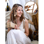 Buy now XunYee Feather Hippie Headband for Women - Indian Feather Hair Accessories for Costume (Classic Style) at indiglob india
