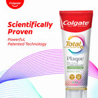Colgate Total Plaque Release Toothpaste | Tooth Paste with Amino Foam & Zinc | Colgate Paste Toothpaste for Stronger Gums | 3X More Effective at Fighting Plaque - Natural Mint (80gm)(2.8 Ounce)