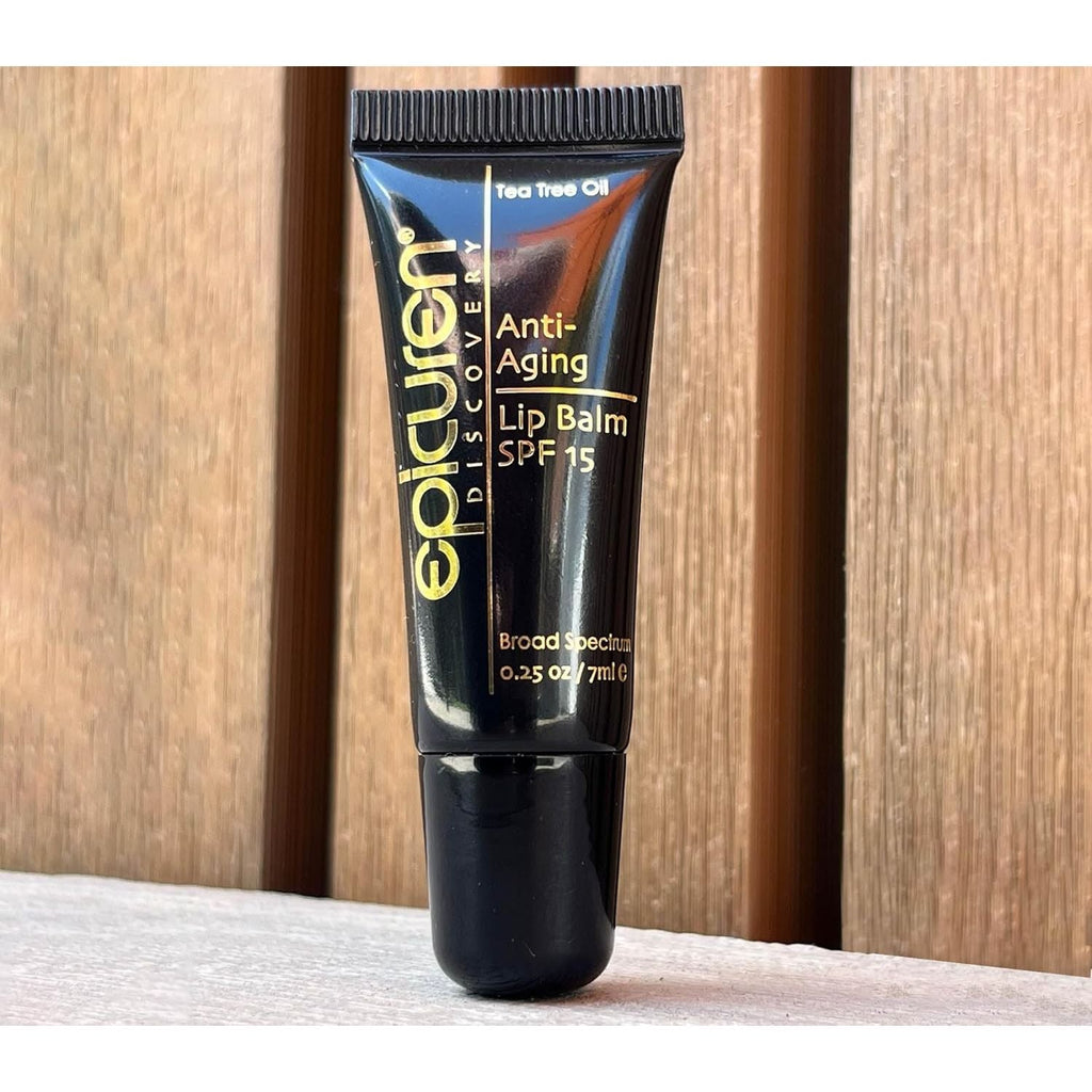 Buy now Epicuren Discovery Anti-aging Lip Balm SPF 15, Tea Tree, 0.25 oz. at indiglob india