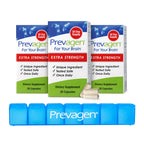 Prevagen Extra Strength with 7-Day Pill Minder, 30 Capsules, 3-Pack | For Your Brain, 3 Month Supply, 20mg Apoaequorin, 50mcg Vitamin D3
