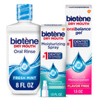Biotene Oral Rinse, Dry Mouth Spray and Moisturizing Gel, 1 Kit